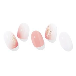 🍑 Ohora Semi-cured Stick on Nail Gel Stickers - Peach Melba